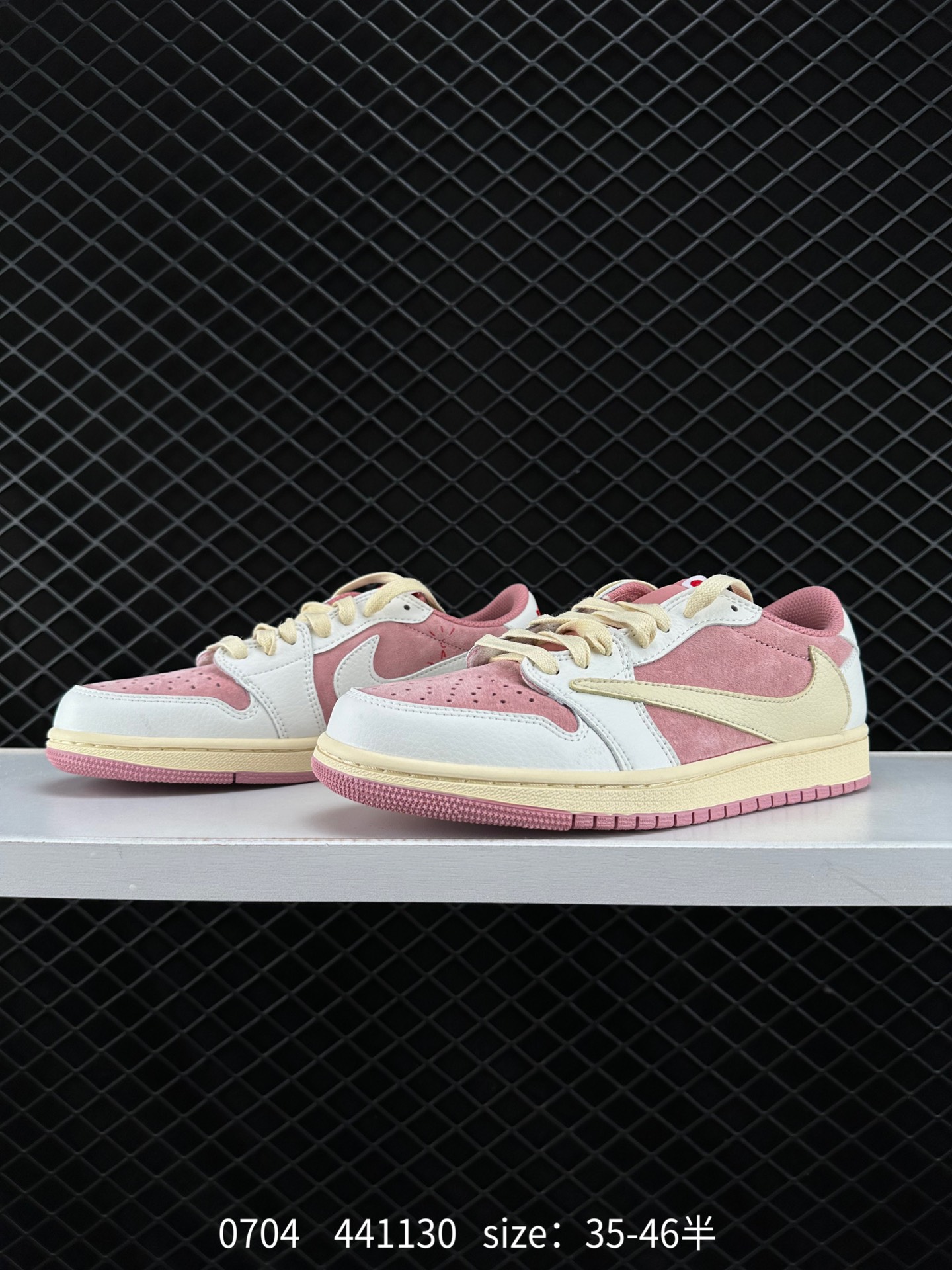 Fragment Design x Travis Scott x Nike Air Jordan 1 Low OG SP”Military Blue”